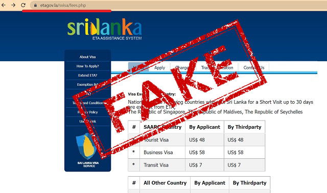 visa fees fake 2