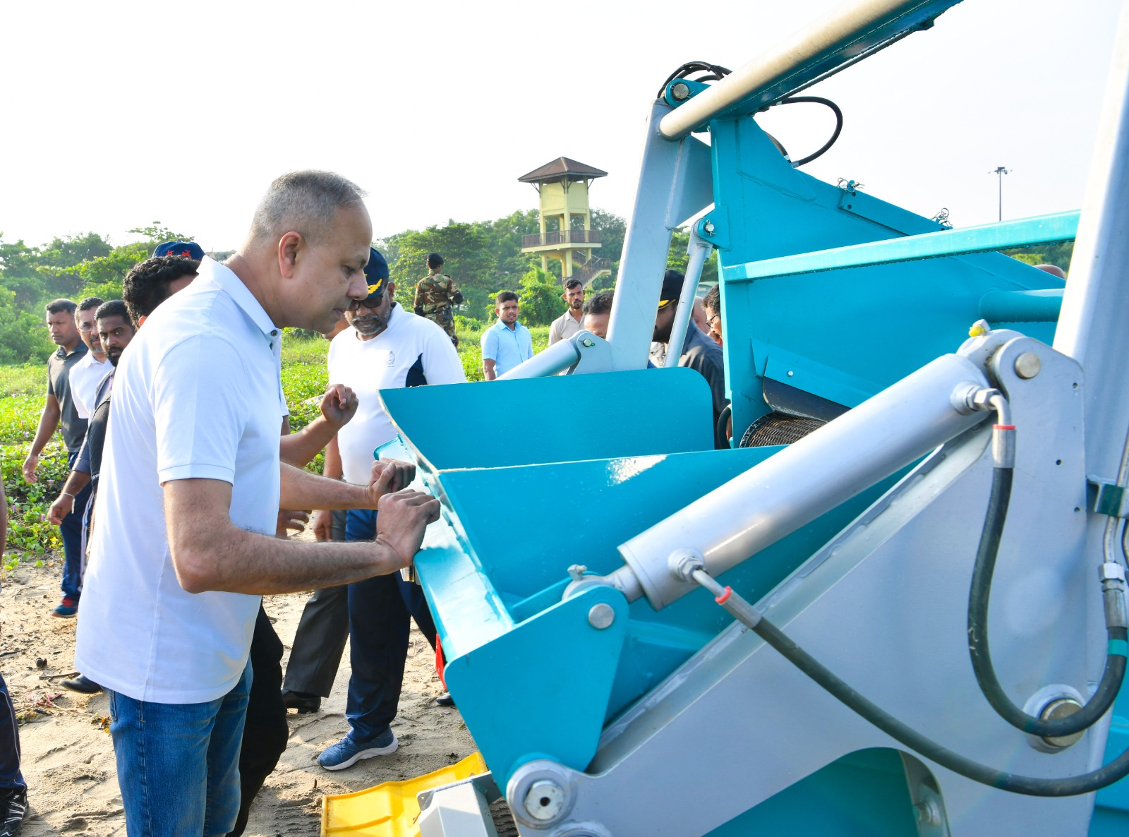 introduction of mechanized beach cleaning equipment 2
