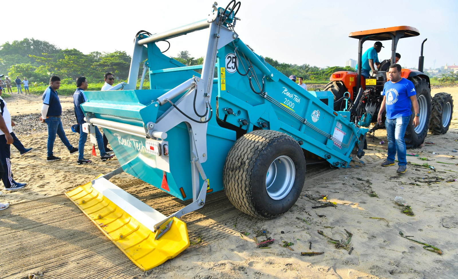 introduction of mechanized beach cleaning equipment 9