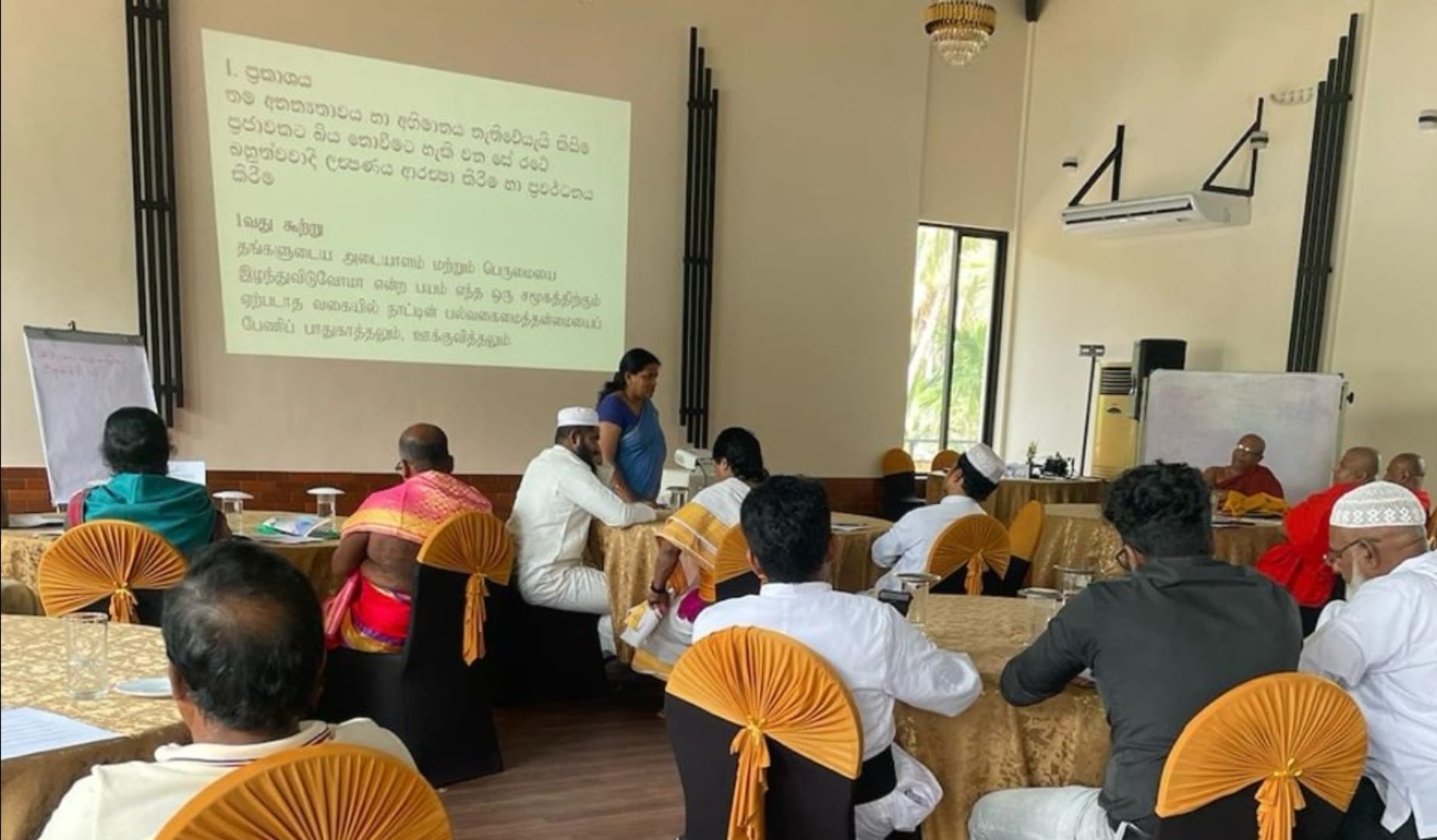 Workshop session in Batticaloa 2 March 2024